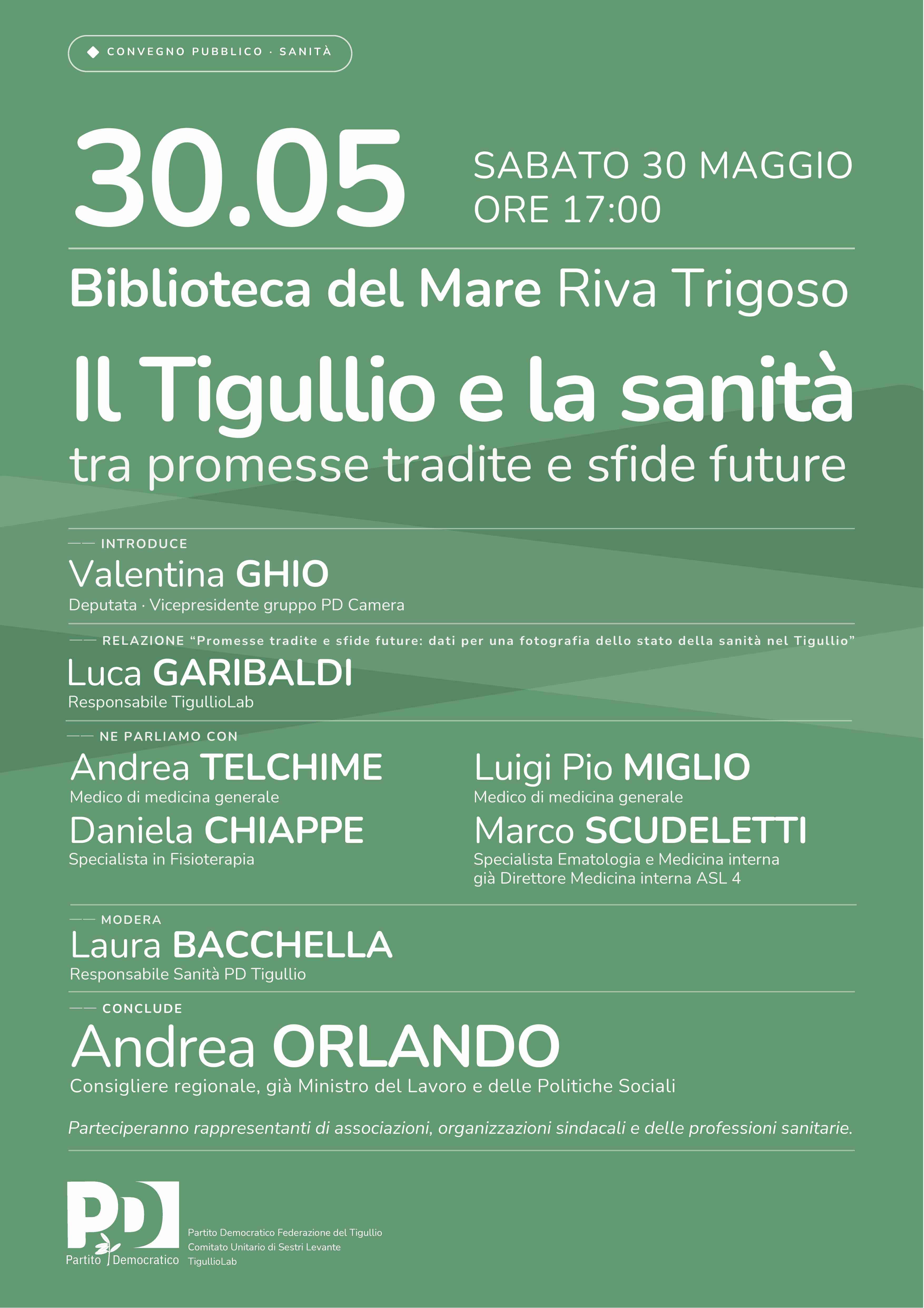 Il Tigullio e la Sanità